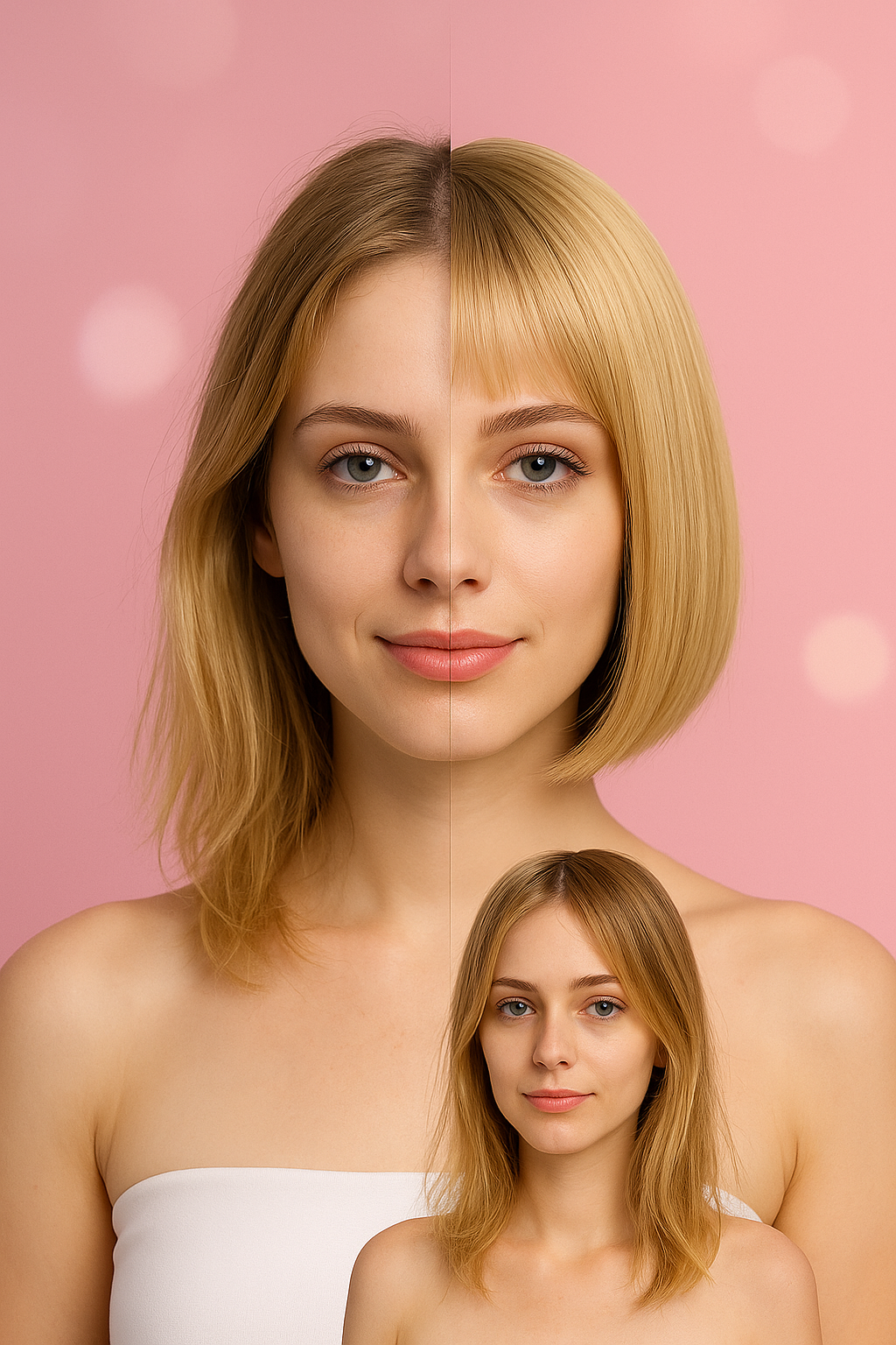 🔥باروكة قصيرة – لوك جديد