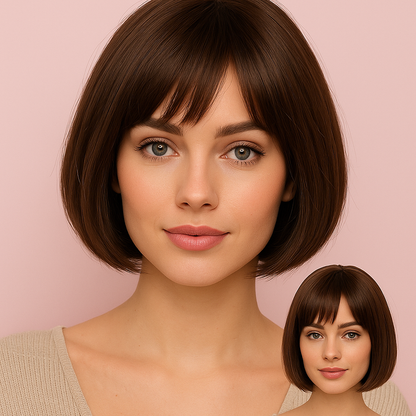 🔥باروكة قصيرة – لوك جديد